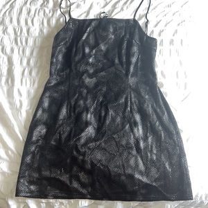 Urban outfitters snakeskin dress